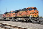 Empty coal train rolls east towards the Willmar Line